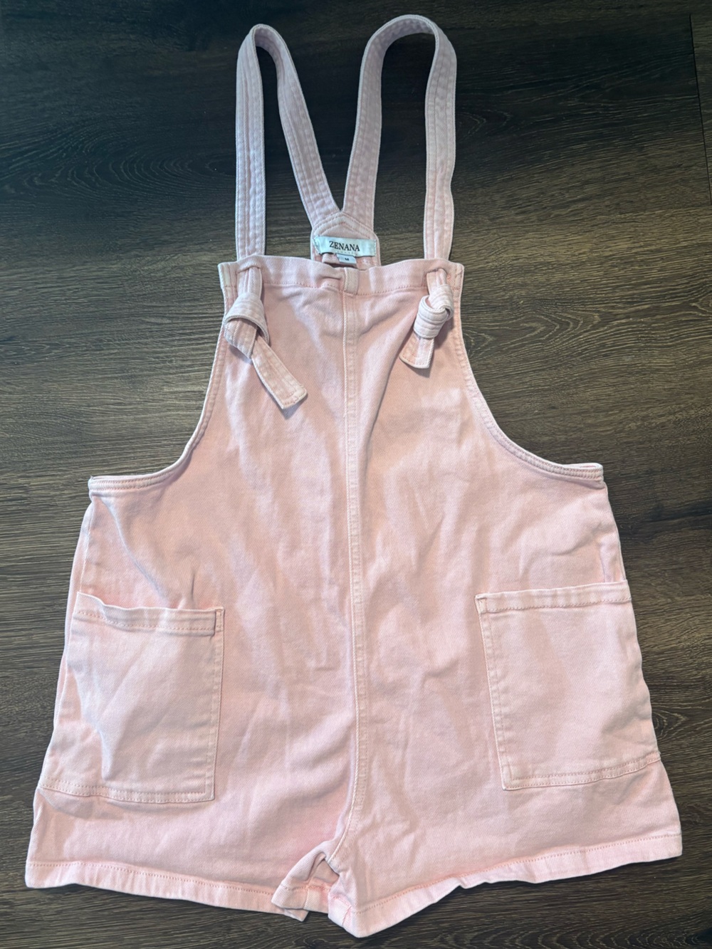 Light Pink Overall with Knotted Straps